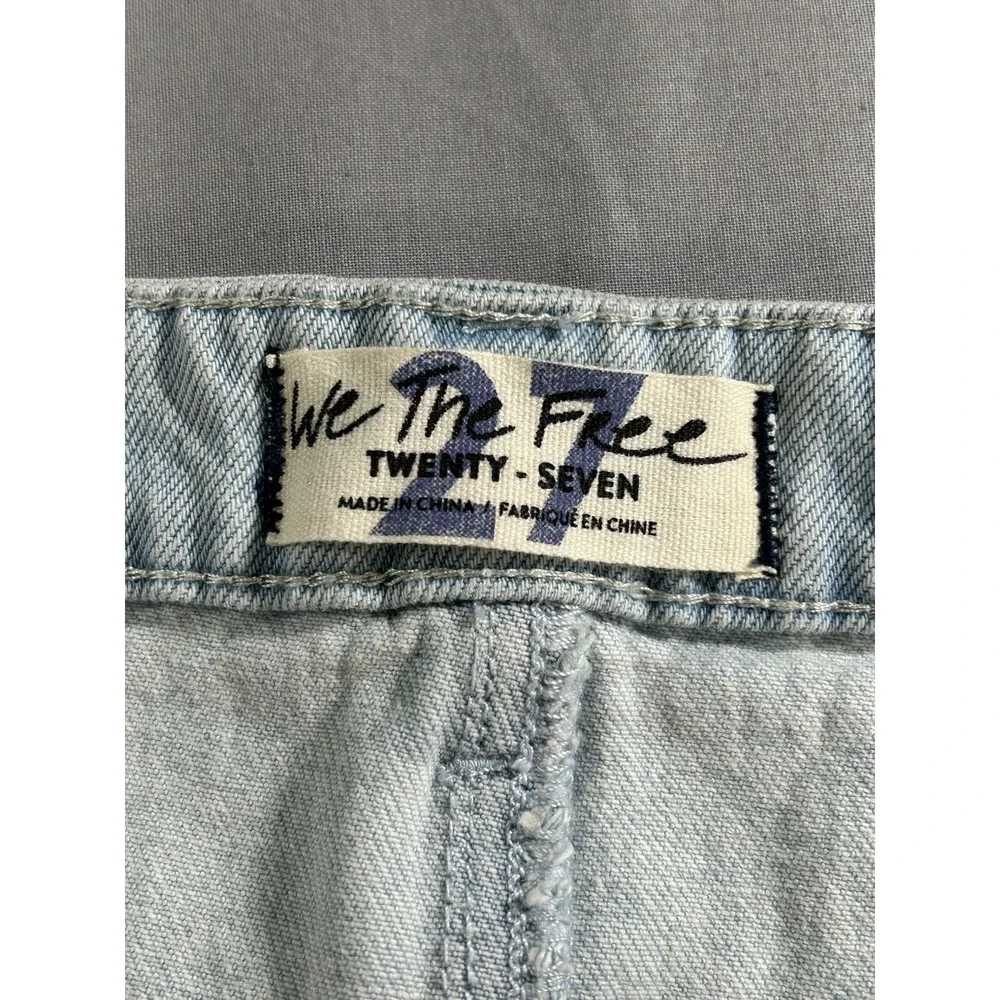 Skirt Free People Tidal Wave Denim women's‎ 27 Small New